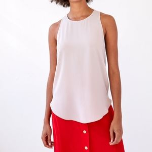 Aritzia Wilfred pink sevres blouse size small